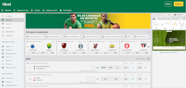Apostar jogo
